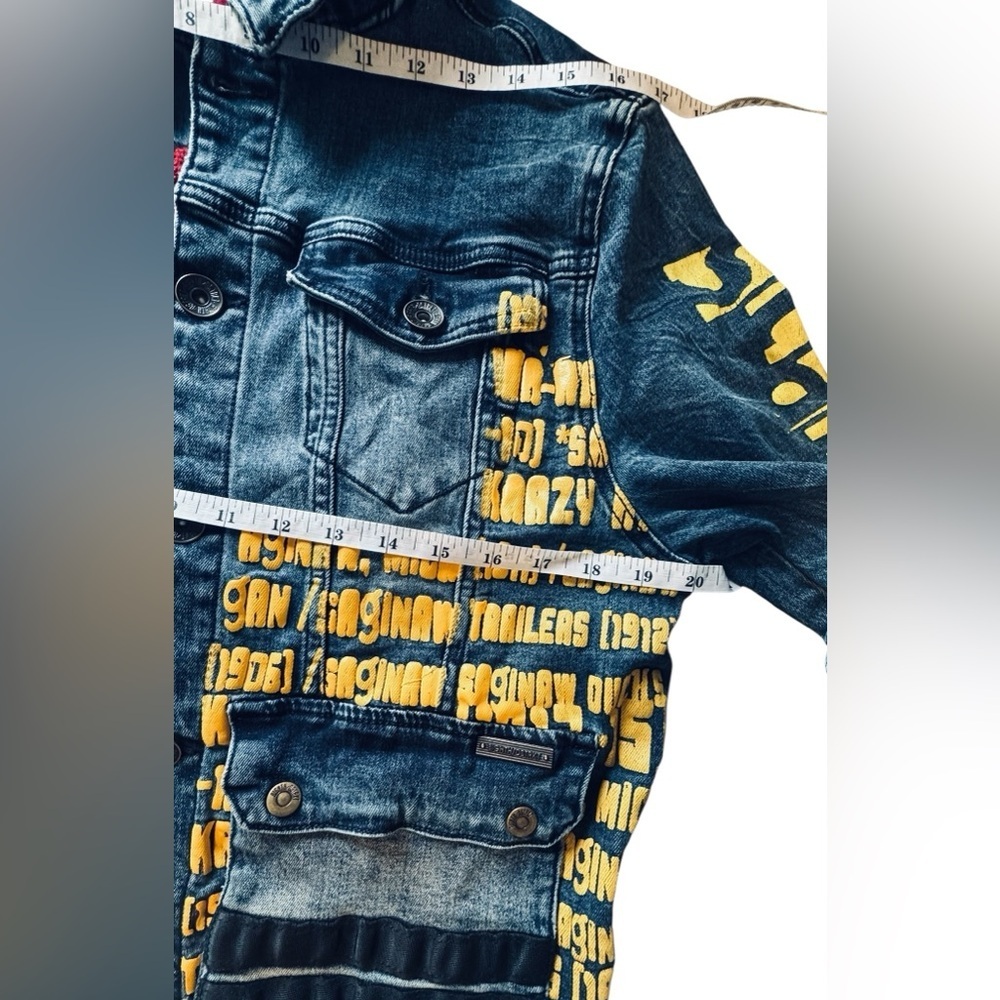 81GHTH DSTRKT Denim Jacket M
a Krazy Kats / Michigan Baseball Collectors 1911 - Picture 12 of 14